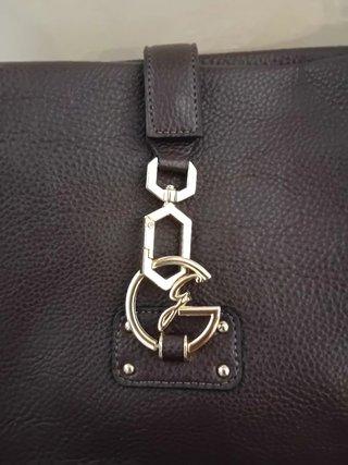 Borsa Gattinoni marrone con logo