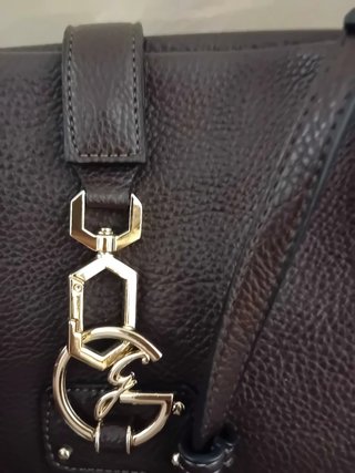 Borsa Gattinoni marrone con logo