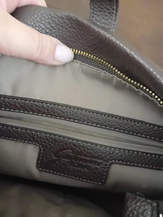 Borsa Gattinoni marrone con logo