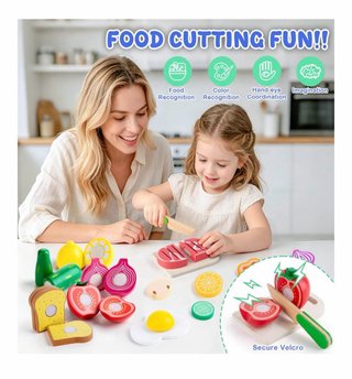 Accesorios Cocina Juguete Madera