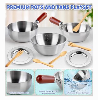 Accesorios Cocina Juguete Madera
