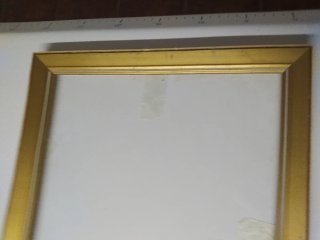 Marco dorado. Lo regalo (1€)