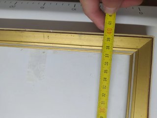Marco dorado. Lo regalo (1€)