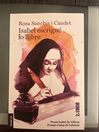Isabel escrigué lo llibre