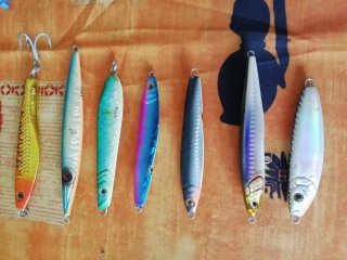 Jigs de pesca para mar