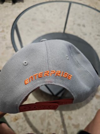 Cappello Snapback Enterprise Japan Grigio Arancion