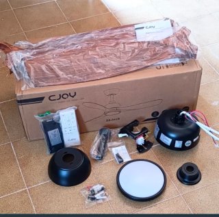 Ventilador de techo con luz 132cm