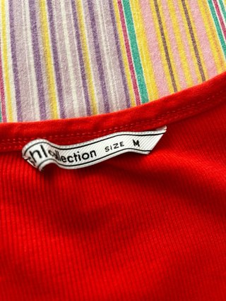 T-shirt SH Collection rossa taglia M