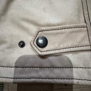 Casaco Dolce & Gabbana D.G. Motard Bege/Cinza