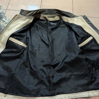 Casaco Dolce & Gabbana D.G. Motard Bege/Cinza