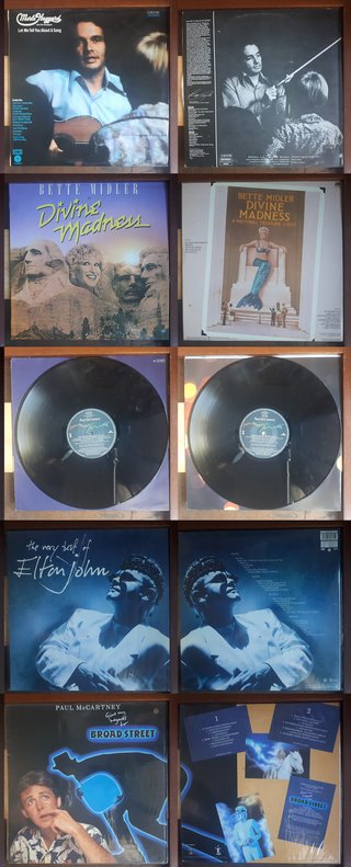 LPs Roberta Kelly, E. Fitzgerald, The Byrds Lt.15