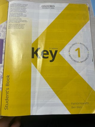 Key Bachillerato 2e 1 Student Book (Spain)