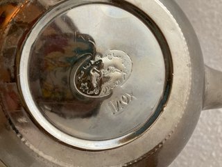 Tetera Vintage Plateada