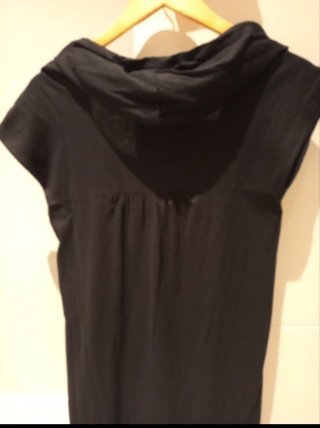 Vestido con capucha Zara Talla M