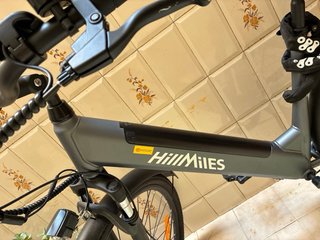 Bicicleta Eléctrica HillMiles Gris