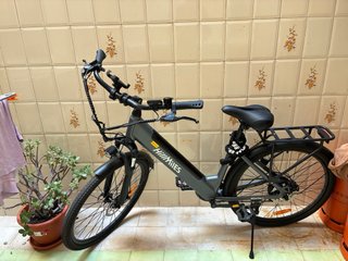 Bicicleta Eléctrica HillMiles Gris