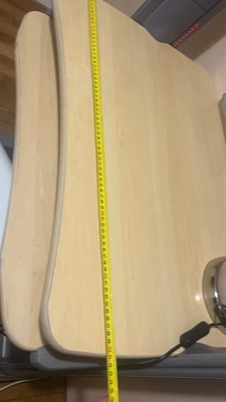 Escritorio de ruedas extensible