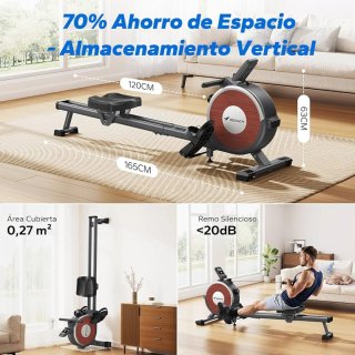 Máquina de Remo Fitness Merach