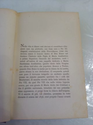 La Beata Maria Mazzarello sacerdote Ceria 1938