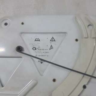 Triángulo Mercedes de emergencia reflectante