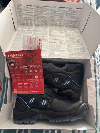 Botas de seguridad Panter Talla 45 Nuevas