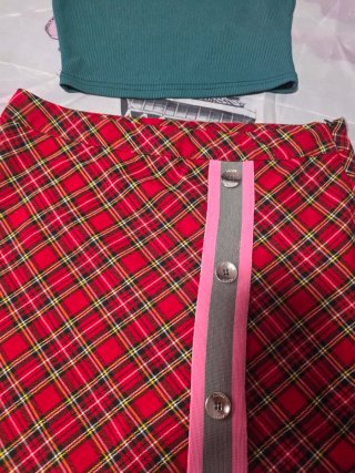 Conjunto Top y Falda Talla S