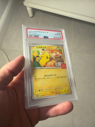 Pikachu McDonald's PSA 10
