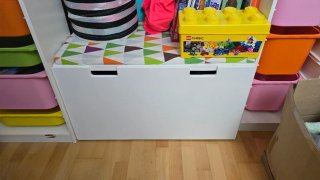 Baúl Almacenaje Ikea Blanco