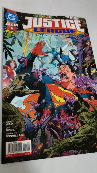 Justice league un límites - comics - all in (1+2)