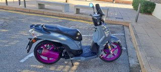 Kymco People 49cc Gris/Morado