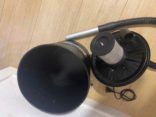 Aspiradora Power Plus Cubo Negro/Amarillo