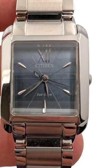 RELOJ CITIZEN ECO DRIVE LADY SQUARE NÁCAR ZAFIRO