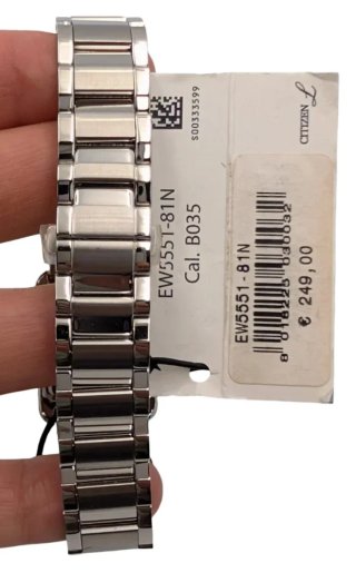 RELOJ CITIZEN ECO DRIVE LADY SQUARE NÁCAR ZAFIRO