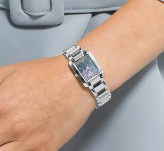 RELOJ CITIZEN ECO DRIVE LADY SQUARE NÁCAR ZAFIRO