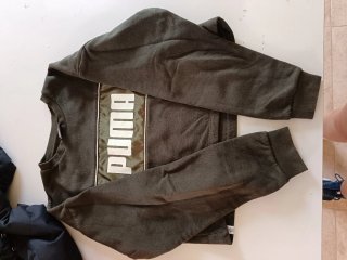 Sudadera Puma verde militar