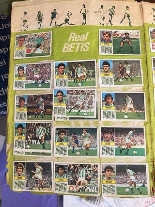 Álbum Cromos Liga 1983 1ª División
