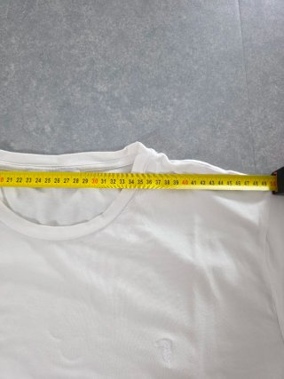 T-Shirt Trussardi Bianca Oversize XL