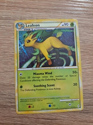 Carta Pokémon Leafeon Miasma Wind