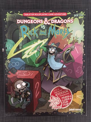 Dungeons & Dragons vs Rick and Morty