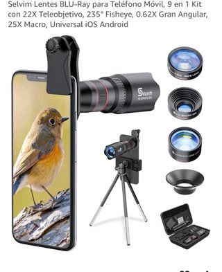 Kit Lentes Móvil Selvim 9 en 1