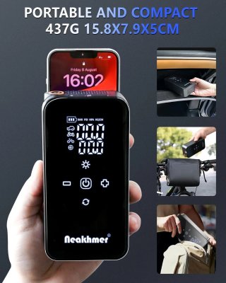 Inflador NeakHmer Portátil Coche y Moto