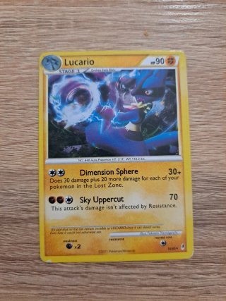 Carta Pokémon Lucario HP 90