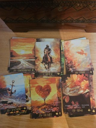 Tarot Lenormand Le AUTUMN