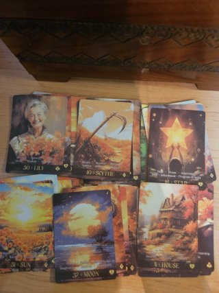 Tarot Lenormand Le AUTUMN