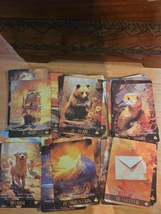 Tarot Lenormand Le AUTUMN