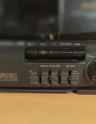 Radio Cassette Portátil Sanyo M901 SR doble pletin