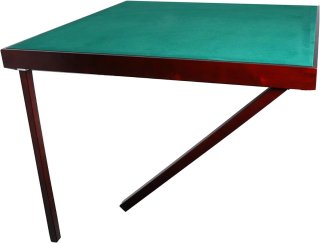 Mesa Poker/Bridge Madera 89x89cm Verde NUEVA