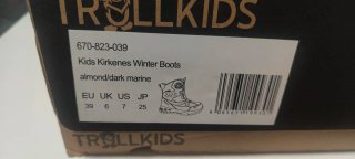 Botas Nieve Trollkids Talla 39 Nuevas