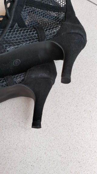 Botines de baile con tacón