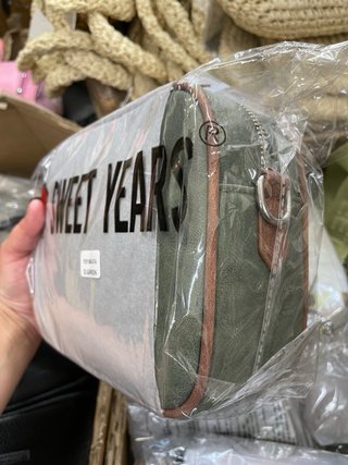 Borsa Sweet Years con tracolla in stoffa firmata
